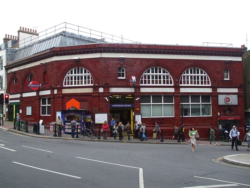 Hampstead tube station